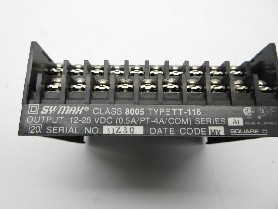 SQUARE D 8005TT-116 SER. A1 12-28VDC UNMP