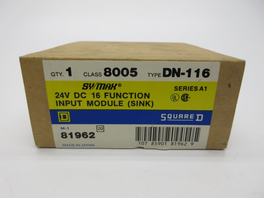 SQUARE D 8005DN-116 SER. A1 24VDC NSMP