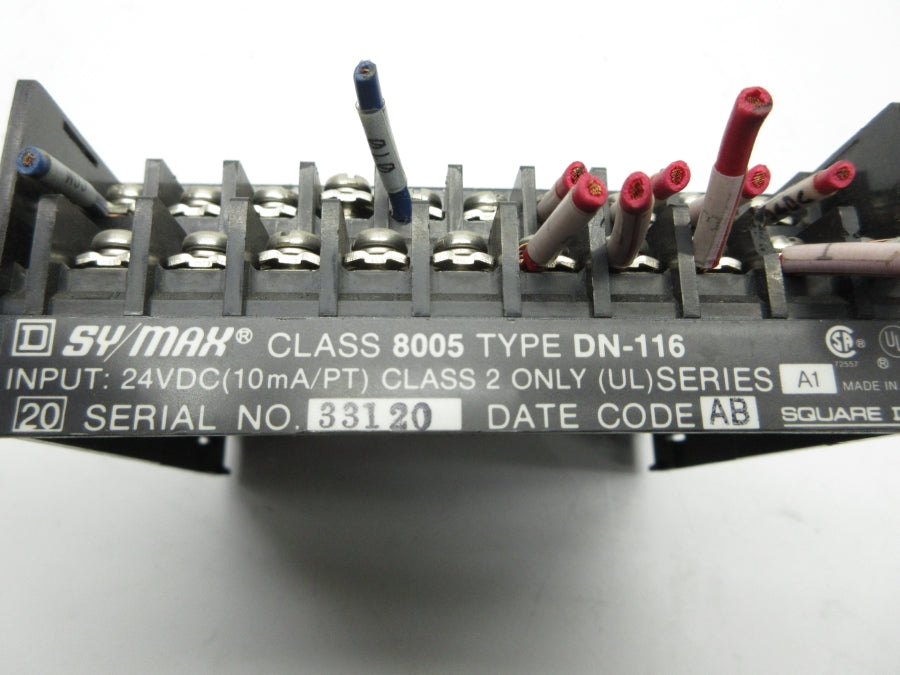 SQUARE D 8005DN-116 SER. A1 24VDC UNMP