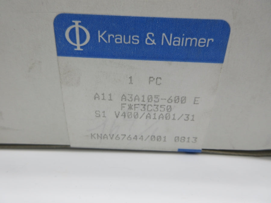 KRAUS & NAIMER A11A3A105-600E NSMP