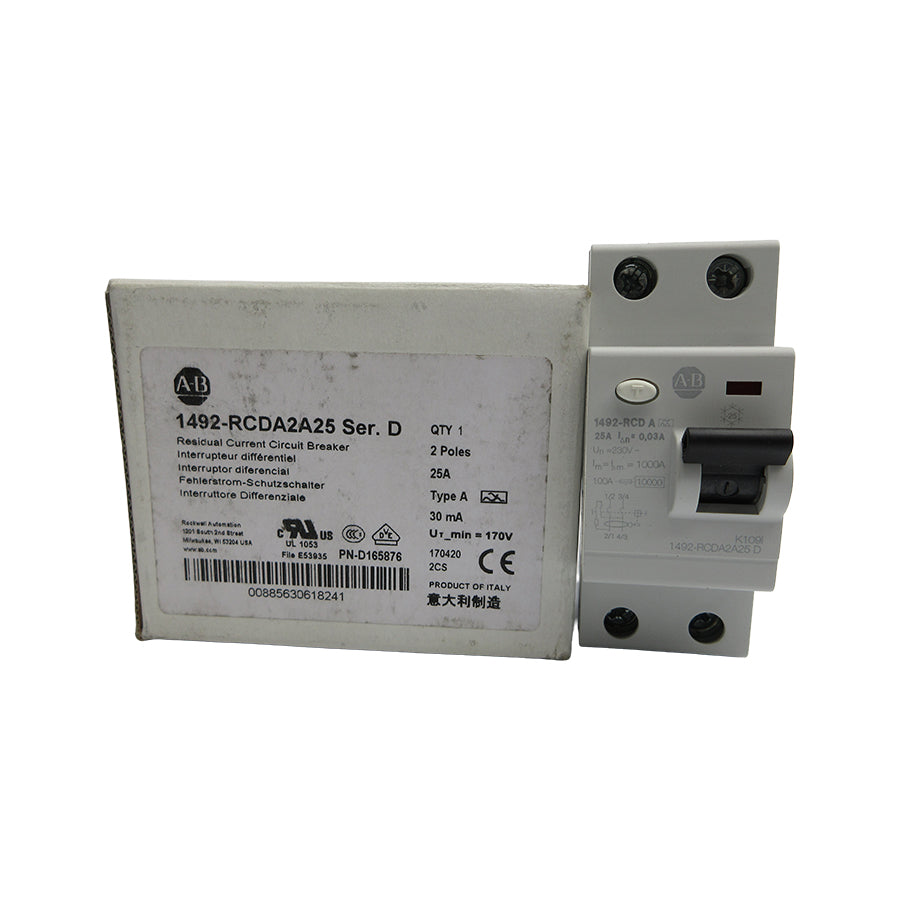 INDUSTRIAL SPARE PART 1492-RCDA2A25 SER. D 230V 25A NSMP
