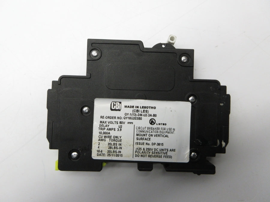 CBI QY18U203B0 80VDC 3A NSNP