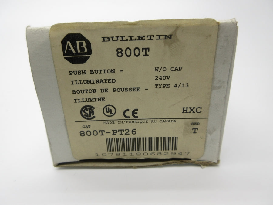 INDUSTRIAL SPARE PART 800T-PT26 SER. T 240V (WH) NSMP