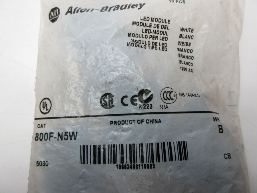 INDUSTRIAL SPARE PART 800F-N5W SER. B (PKG OF 10) NSMP