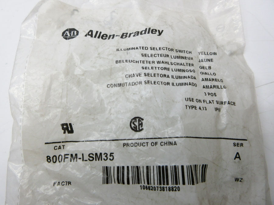 INDUSTRIAL SPARE PART 800FM-LSM35 SER. A NSMP