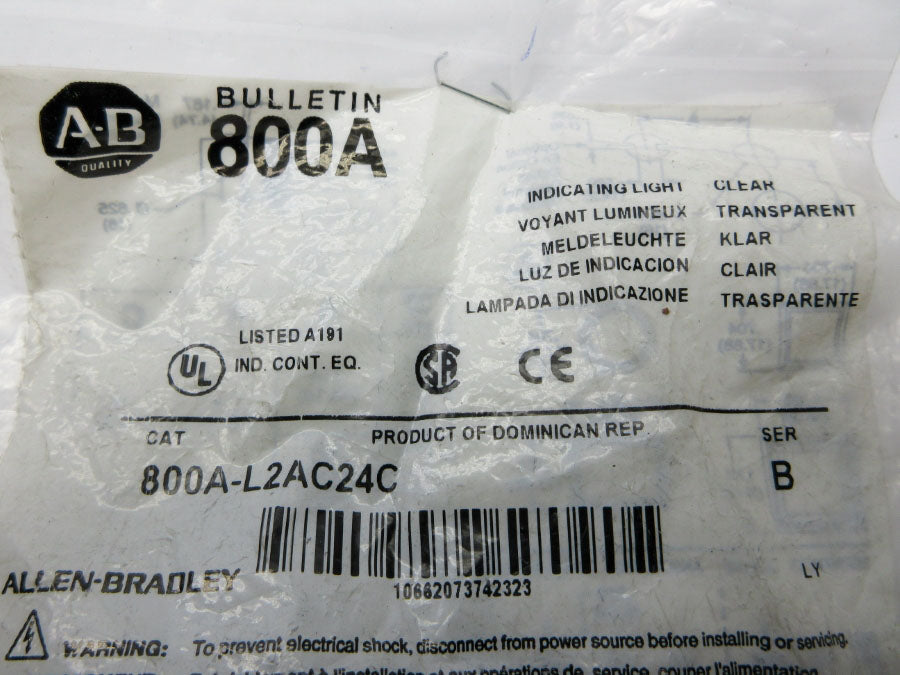 INDUSTRIAL SPARE PART 800A-L2AC24C SER. B NSMP