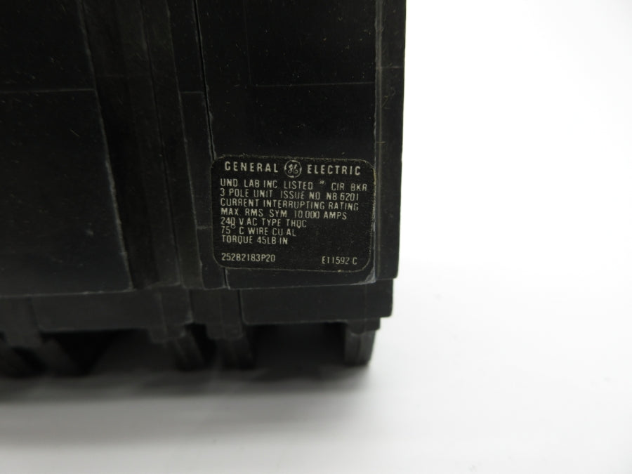 GENERAL ELECTRIC THQC3100 240VAC 100A UNMP