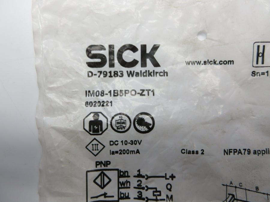 SICK IM08-1B5PO-ZT1 6020221 10-30VDC NSMP