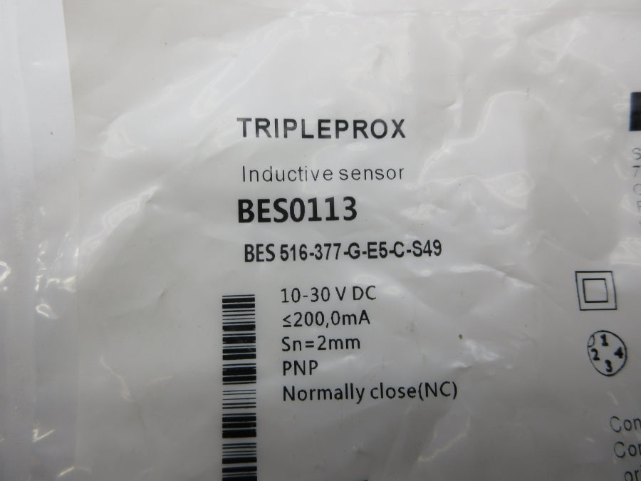 BALLUFF BES0113 BES516-377-G-E5-C-S49 10-30VDC NSMP