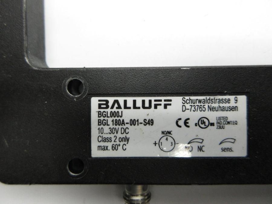 BALLUFF BGL000J BGL180A-001-S49 10-30VDC UNMP