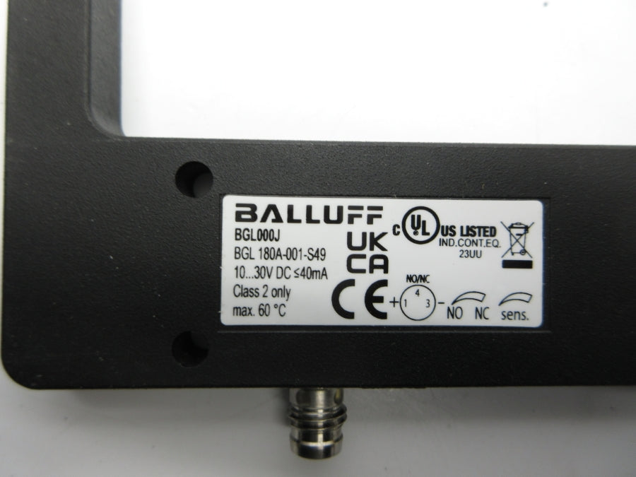 BALLUFF BGL000J BGL180A-001-S49 10-30VDC NSNP