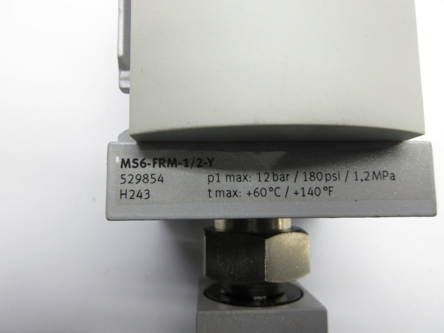 FESTO MS6-FRM-1/2-Y 529854 180PSI NSNP