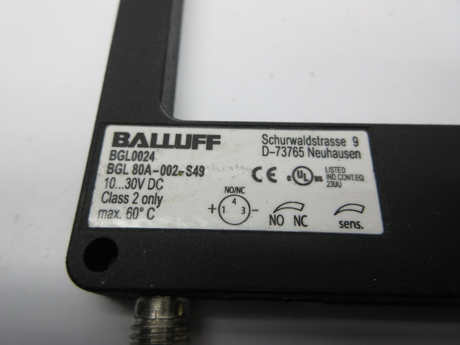 BALLUFF BGL0024 BGL80A-002-S49 10-30VDC NSNP