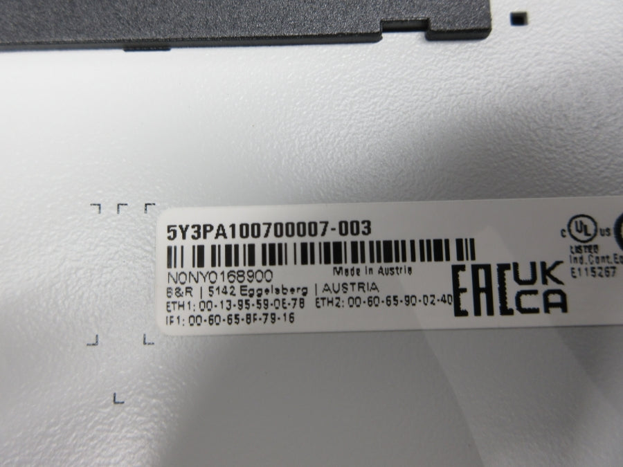 AUTOMATION 5Y3PA100700007-003 NSNP