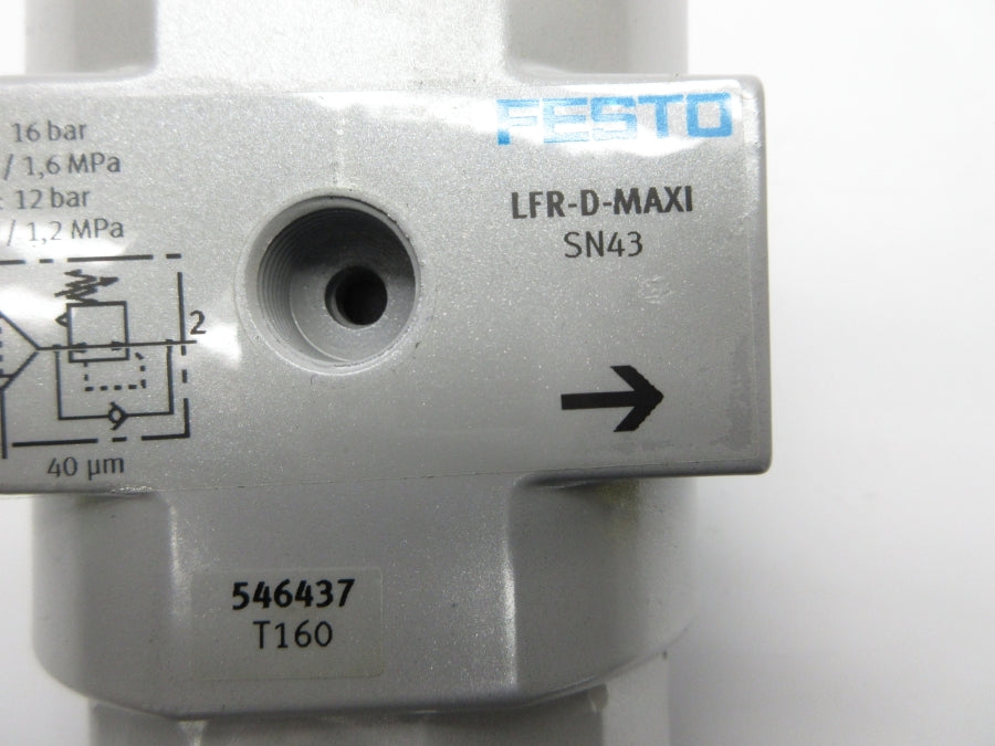 FESTO LFR-D-MAXI 546437 240PSI (AS PICTURED) NSNP