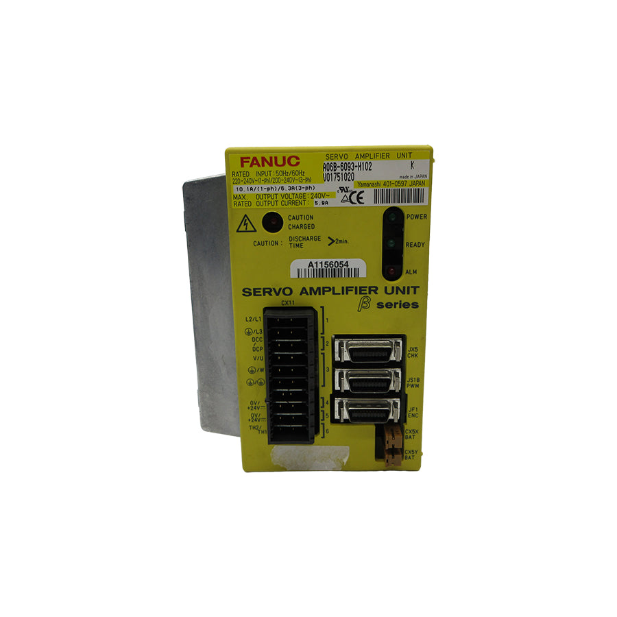 FANUC A06B-6093-H102 220-240V 10.1A NSNP