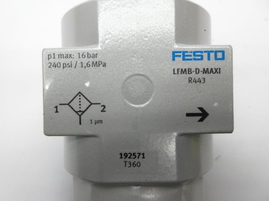 FESTO LFMB-D-MAXI 192571 240PSI NSNP
