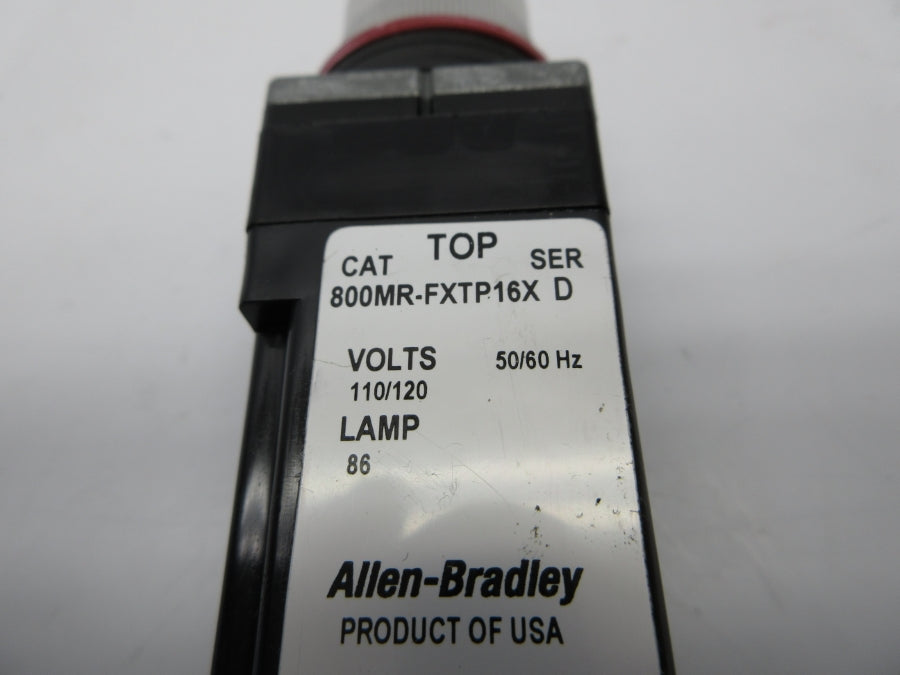 INDUSTRIAL SPARE PART 800MR-FXTP16X SER. D 110/120V (AS PICTURED) NSNP