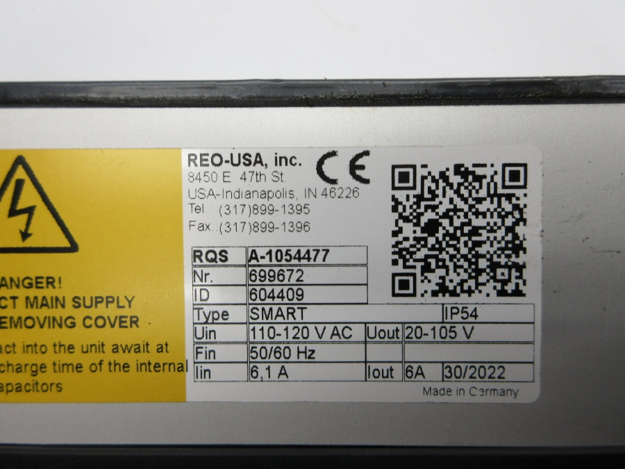 REO REOVIBT1 110-120VAC 6.1A NSNP
