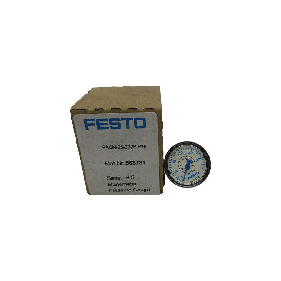 FESTO PAGN-26-232P-P10 563731 0-200PSI NSMP