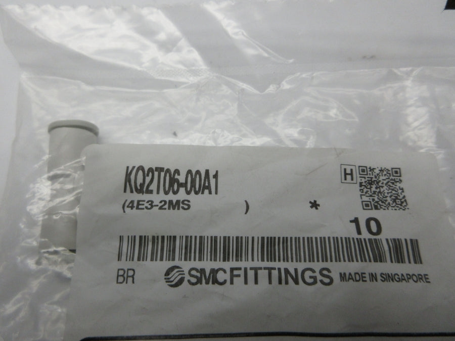SMC KQ2T06-00A1 (PKG OF 10) NSMP
