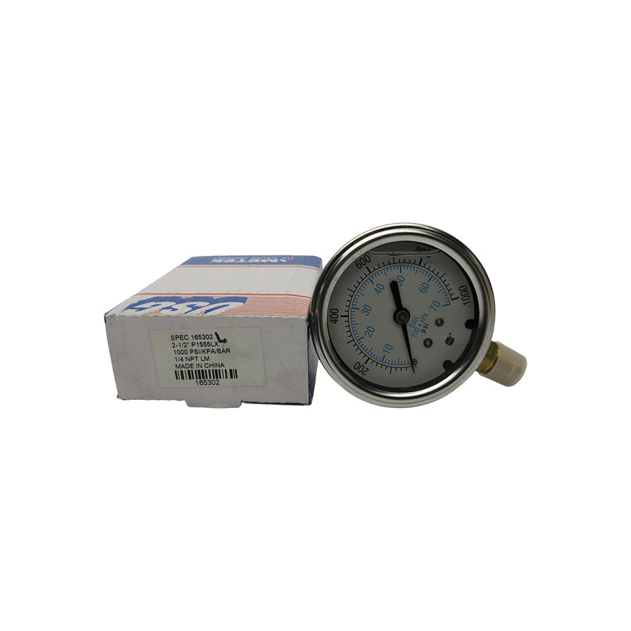 AMETEK 165302 0-1000PSI 2-1/2" NSMP