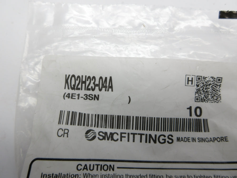 SMC KQ2H23-04A (PKG OF 10) NSMP