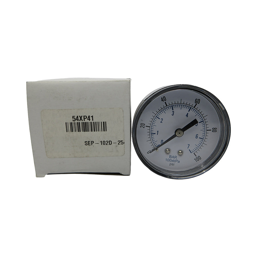 INDUSTRIAL SPARE PART 54XP41 SEP-102D-25 0-100PSI NSMP