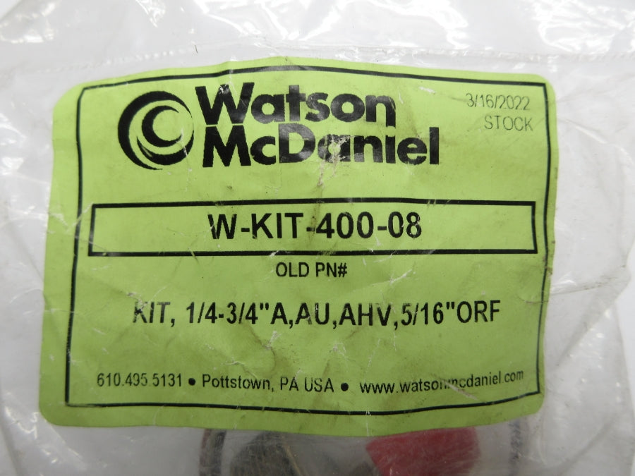 WATSON MCDANIEL W-KIT-400-08 NSMP