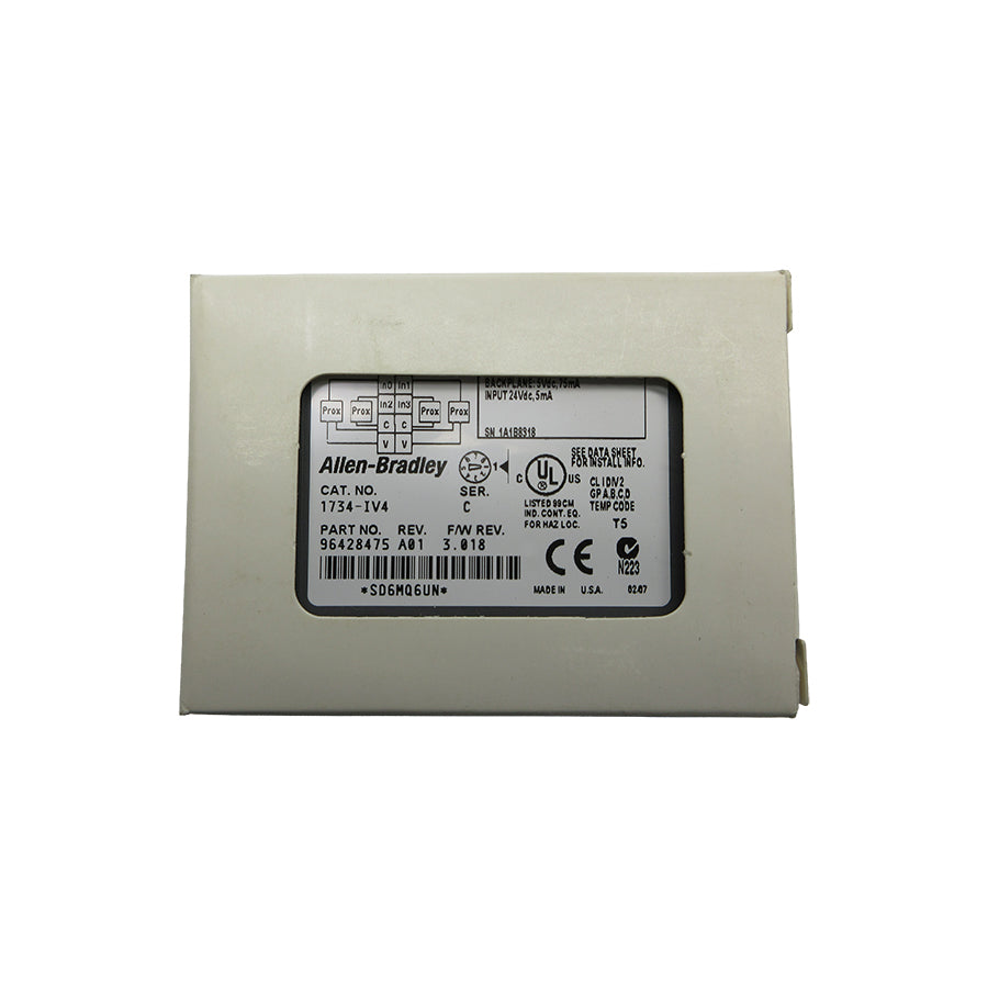INDUSTRIAL SPARE PART 1734-IV4 SER. C F/W 3.018 24VDC REV. A01 NSMP