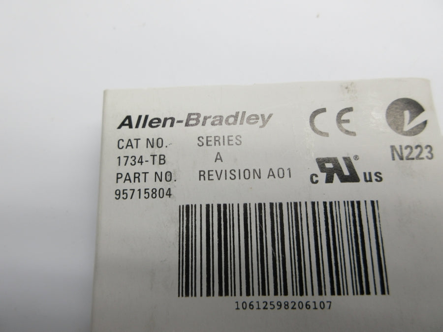 INDUSTRIAL APRE PART 1734-TB SER. A REV. A01 NSMP