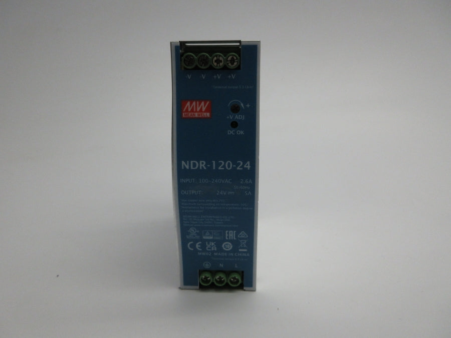 MEAN WELL NDR-120-24 100-240VAC 2.6A NSMP