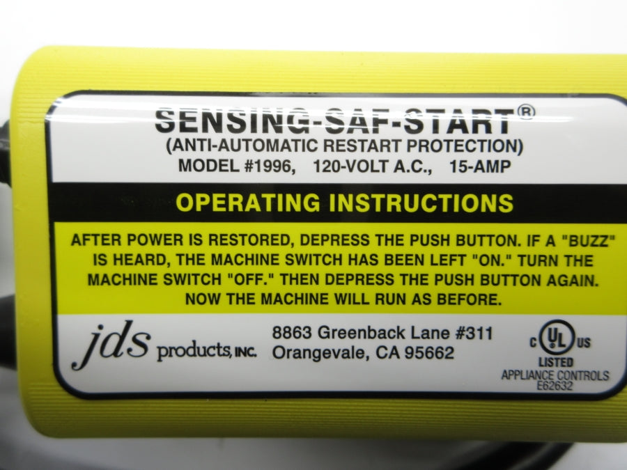 JDS PRODUCTS 1996 120VAC 15A NSNP