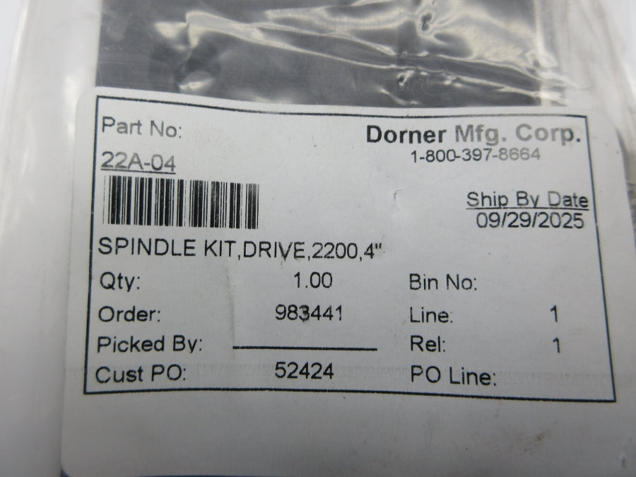 DORNER 22A-04 NSMP
