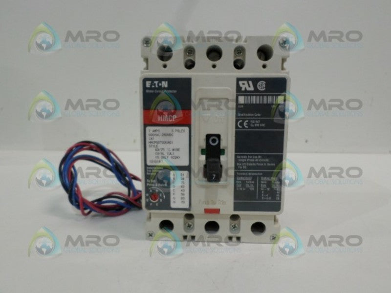 CUTLER HAMMER HMCP007C0CA01 7A NSNP