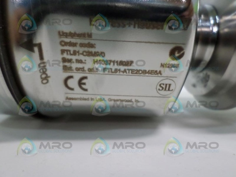 ENDRESS+HAUSER LIQUIPHANT M FTL51-ATE2DB4E6A LIQUID LEVEL SWITCH NSNP