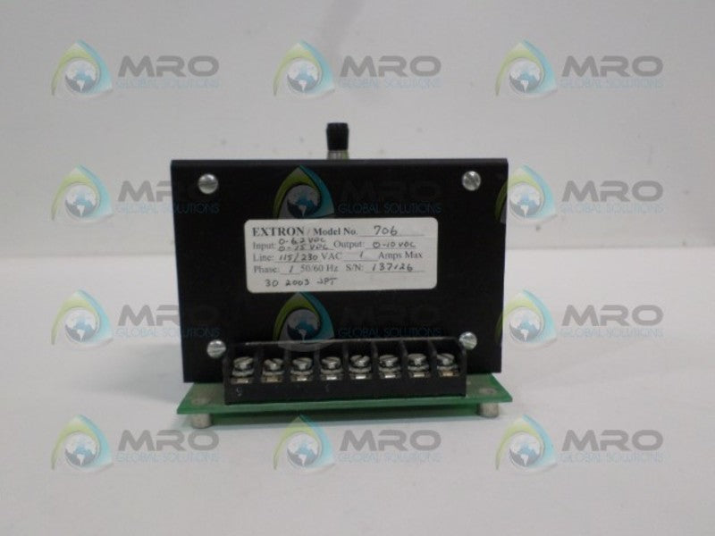 EXTRON 706 DANCER CONTROL UNMP