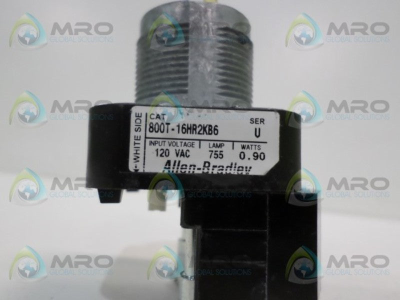 INDUSTRIAL SPARE PART 800T-16HR2KB6 SER. U SELECTOR SWITCH UNMP