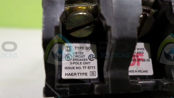 SQUARE D YF-6711 CIRCUIT BREAKER UNMP