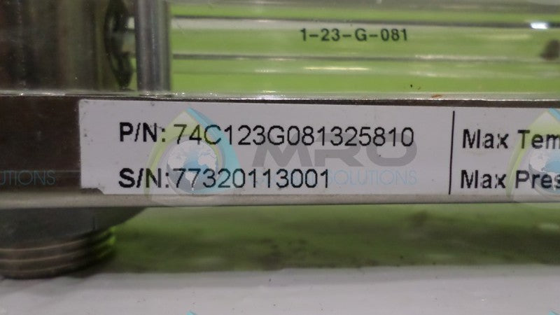 KING 74C123G081325810 FLOW METER NSNP