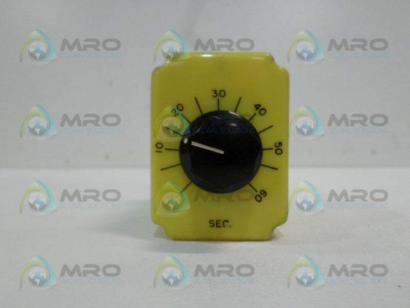 POTTER & BRUMFIELD CDD-38-40002 TIME DELAY RELAY 0.6-60 SEC. 120/120V UNMP