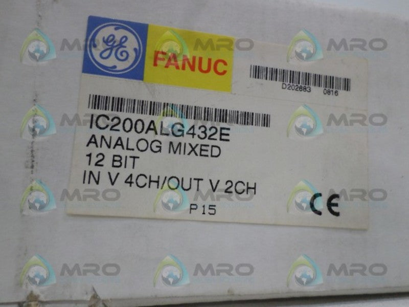 GE FANUC IC200ALG432E ANALOG MIXED MODULE NSFS