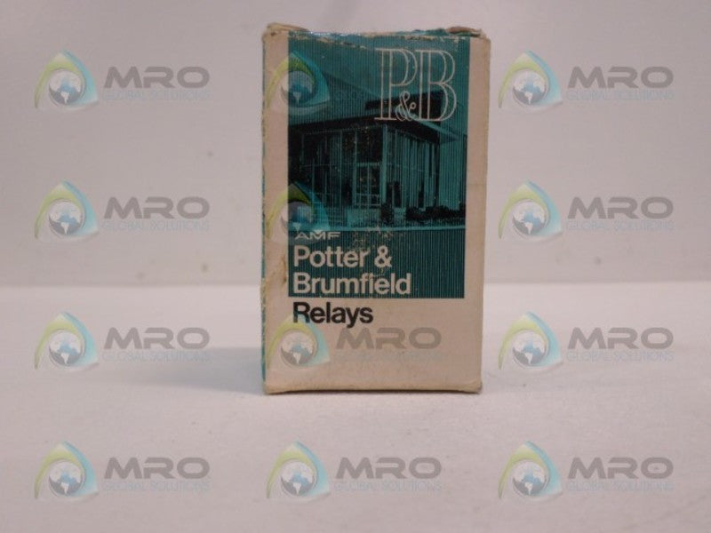POTTER & BRUMFIELD KCP-11-2500 RELAY 2500 OHMS NSMP