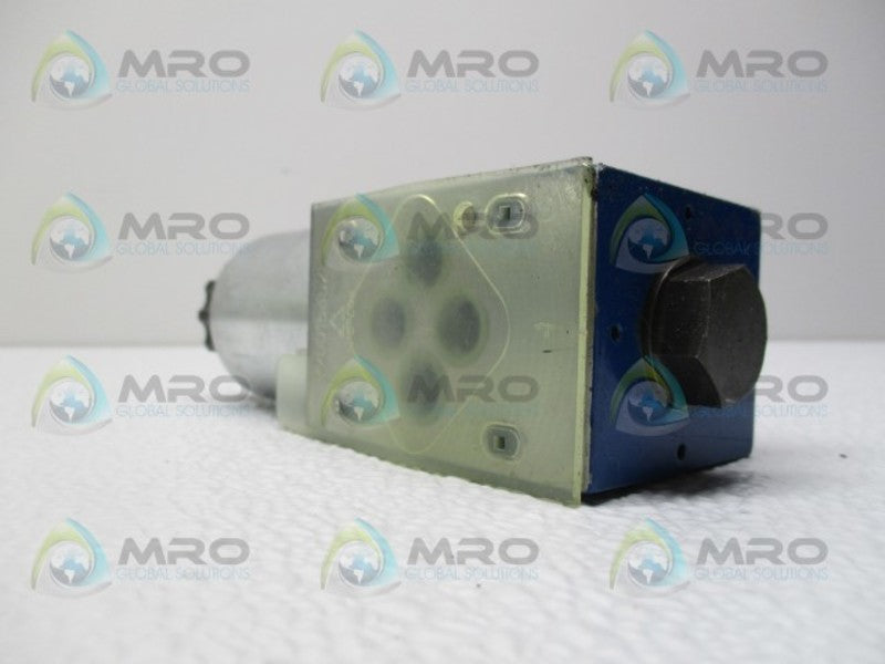 REXROTH 4WE6X197A62/EG24N9K4/VS09 DIRECTIONAL SOLENOID VALVE NSNP