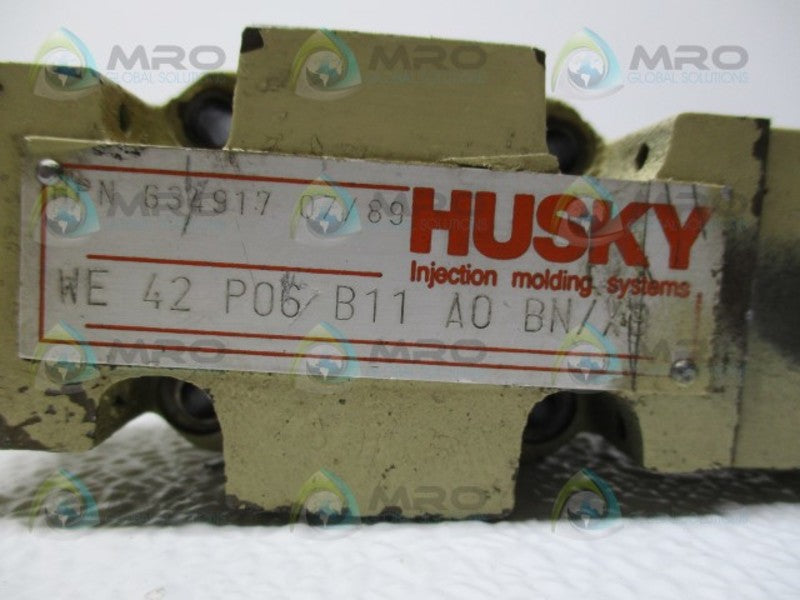 HUSKY 634917 WE42P06/B11A0BN/X9 HYDRAULIC VALVE UNMP