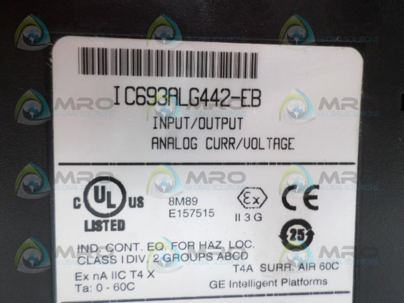 FANUC IC693ALG442-EB I/O ANALOG CURRENT MODULE NSNP