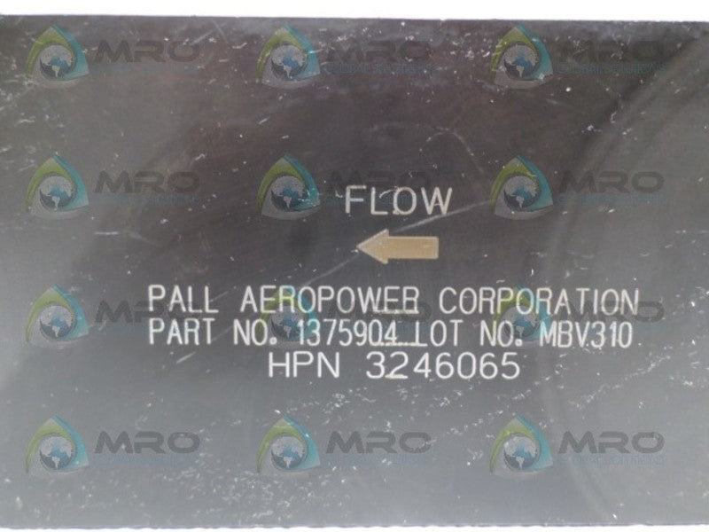 PALL AEROPOWER HPN3246065 1375904 SOLENOID VALVE NSNP
