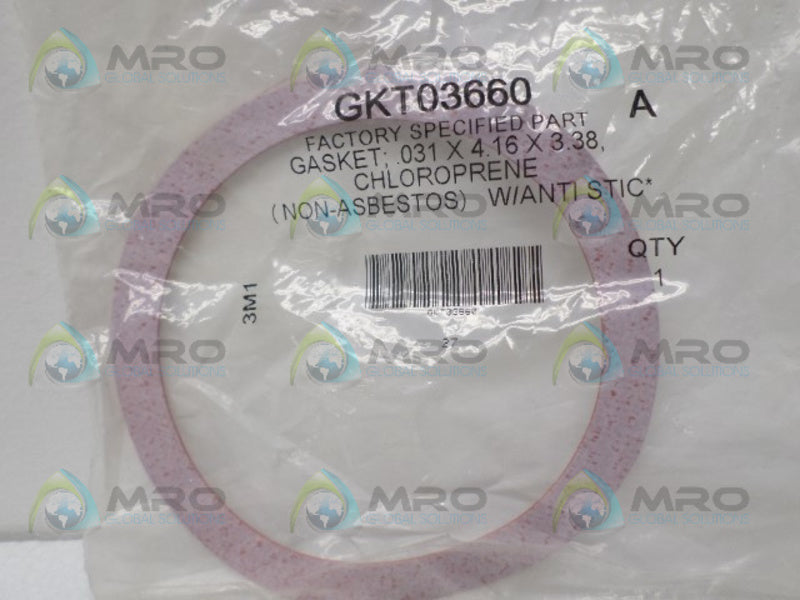 TRANE GKT03660 GASKET NSMP