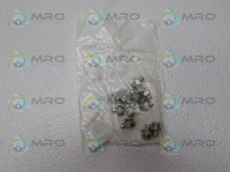 GRAINGER 5PU10 GREASE FITTING (PKG OF 10) NSMP