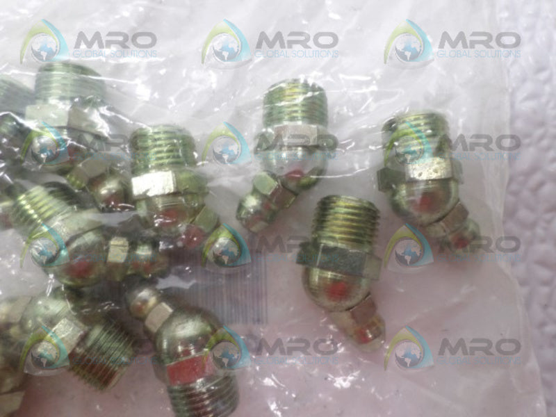 GRAINGER 5PU14 GREASE FITTING (PKG OF 10) NSMP